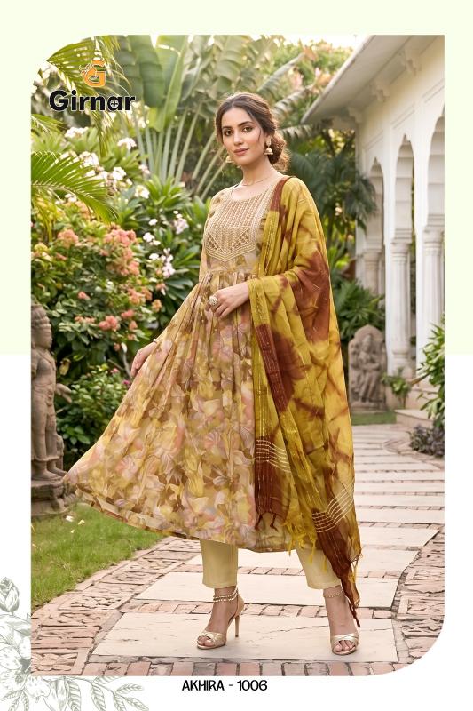 Girnar akhira vol 1 women kurti wholesaler
